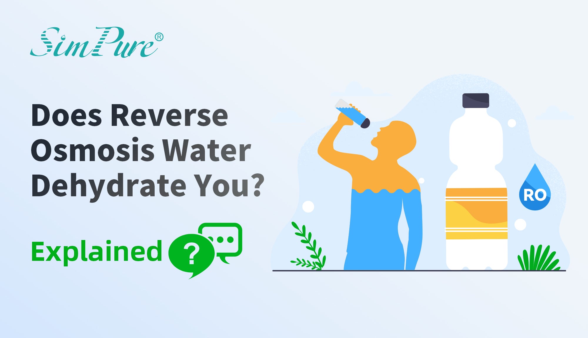 does reverse osmosis water dehydrate you