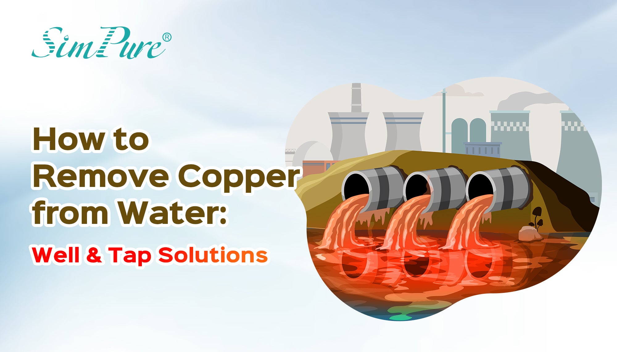how to remove copper from water
