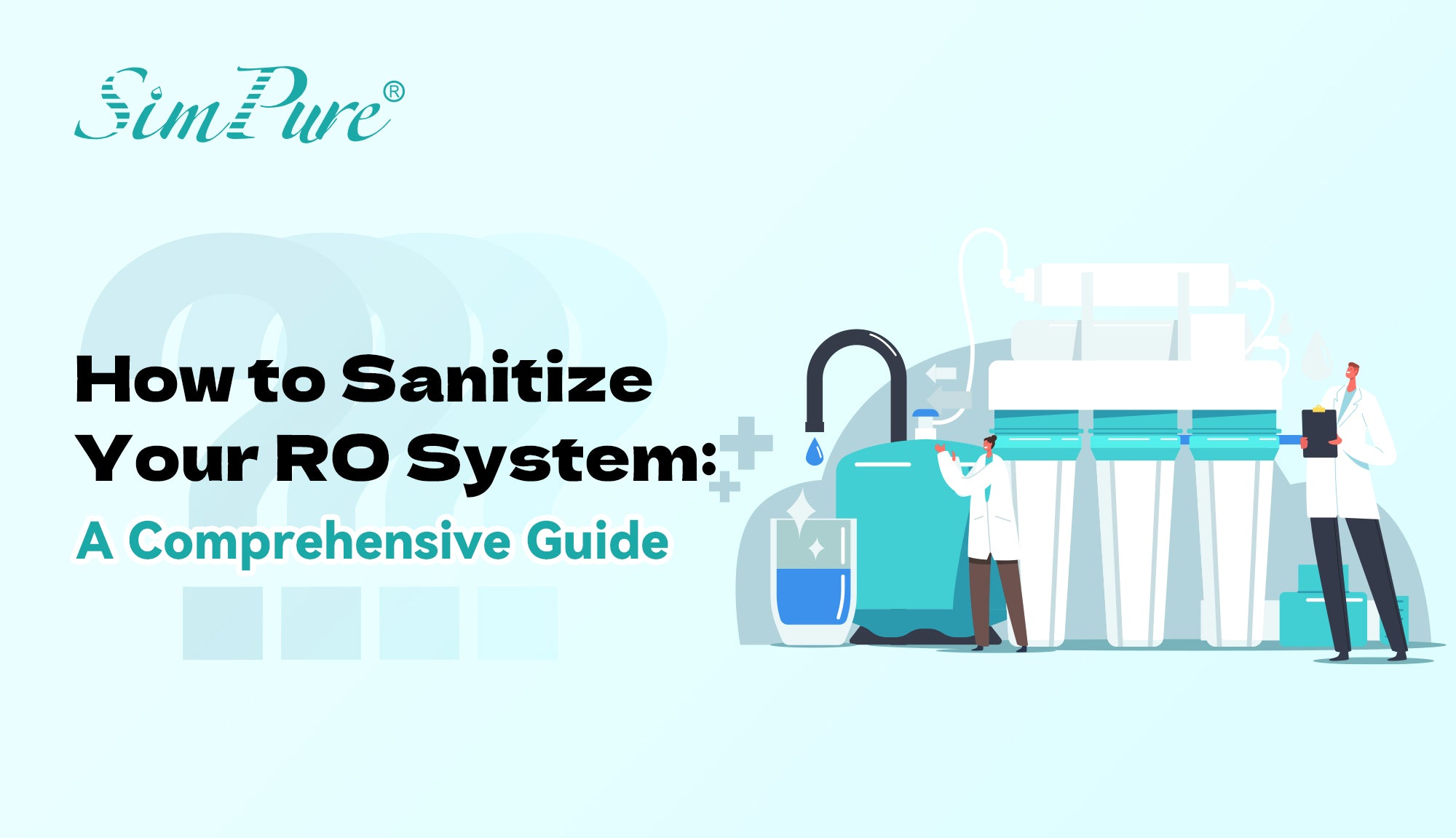how to sanitize ro system