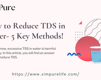 How to Reduce TDS in Water