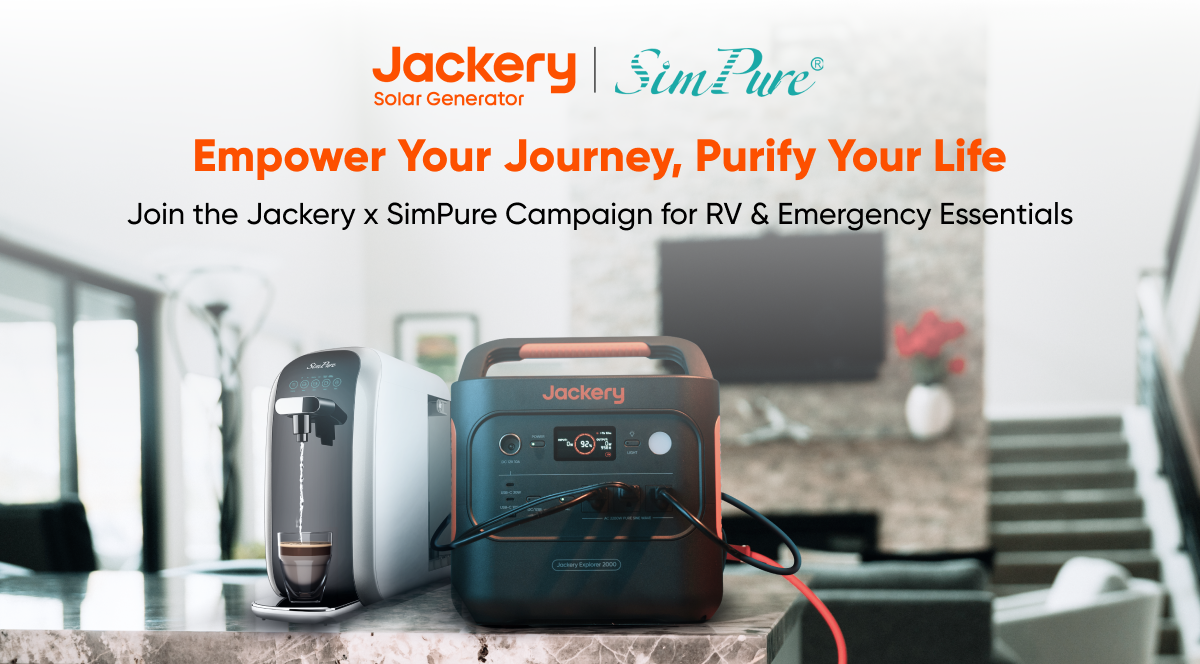 jackery and simpure collaboration