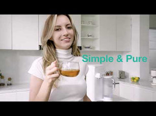 SimPure Y10H Countertop RO System Instant Hot Water Filter Dispenser | 5-in-1 RO+CTO 6-Stage Filtration