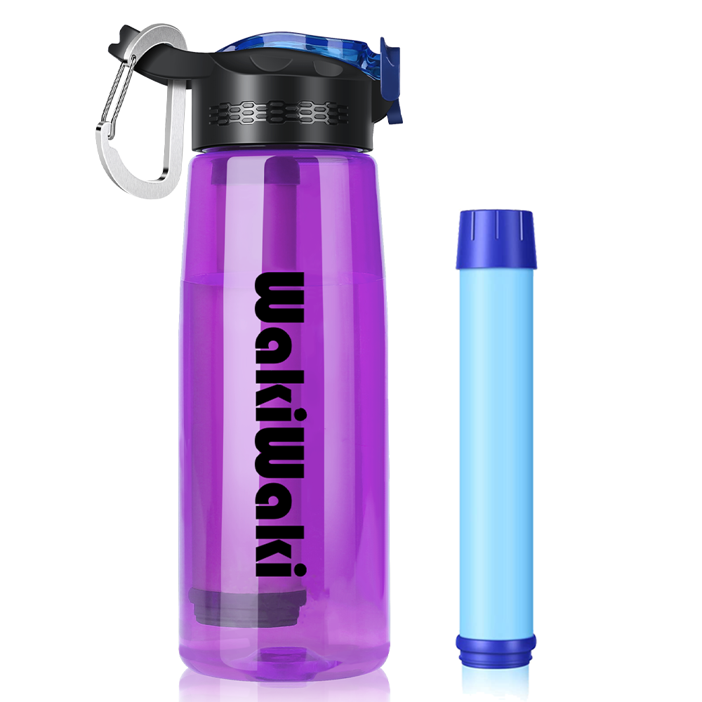2 Liter Water Bottle Stainless Steel Portable Straw Thermos Bottle