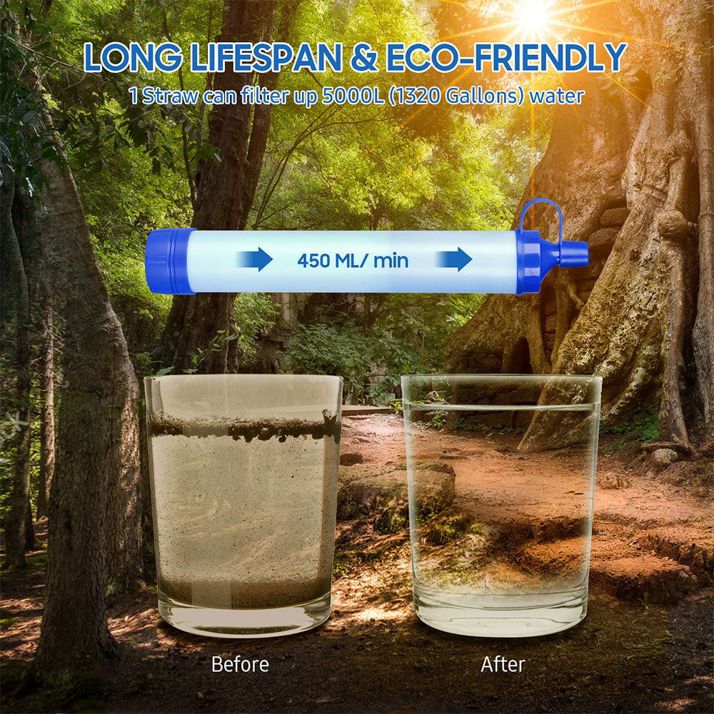  Greeshow Portable Water Filter, Water Filtration